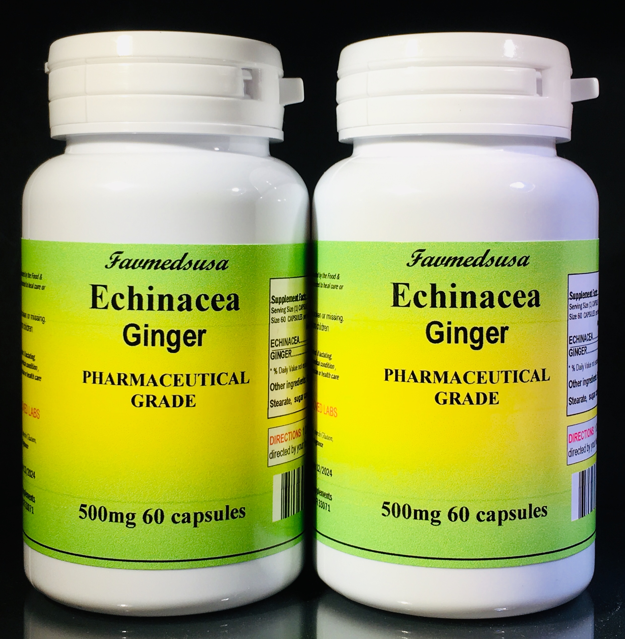 Echinacea Ginger - 120(2x60) capsules